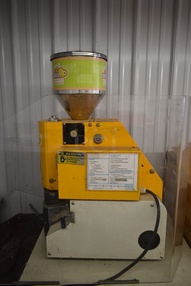 Metal Commercial Floor Style Propane Gas Powered Coco Pop Machine. Tested and Working! - Image 2 of 9