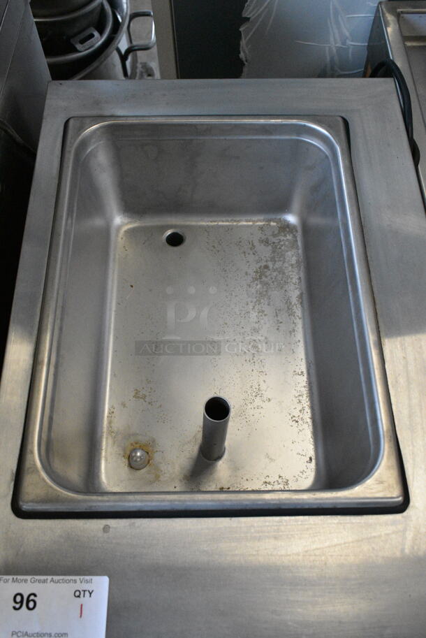 SaniServ A7081H Stainless Steel Commercial Countertop Single Flavor Soft Serve Ice Cream Machine. 115 Volts, 1 Phase.  - Image 3 of 6