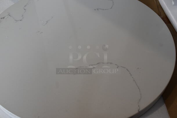 BRAND NEW IN BOX! Art Marble Furniture Granite Tabletop. 24x24 - Image 3 of 5