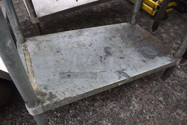 Regency Stainless Steel Table w/ Metal Under Shelf. 36x24x34 - Image 3 of 3