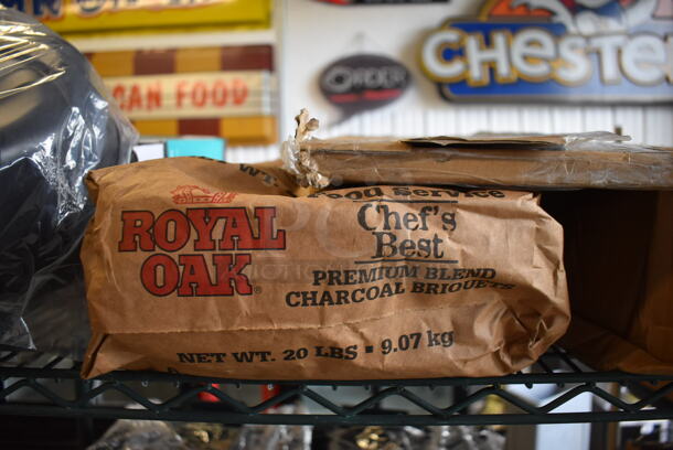 ALL ONE MONEY! Tier Lot of Various Items Including San Jamar Toilet Paper Dispenser, Royal Oak Charcoal Briquets and Aluminum Trays - Image 3 of 4