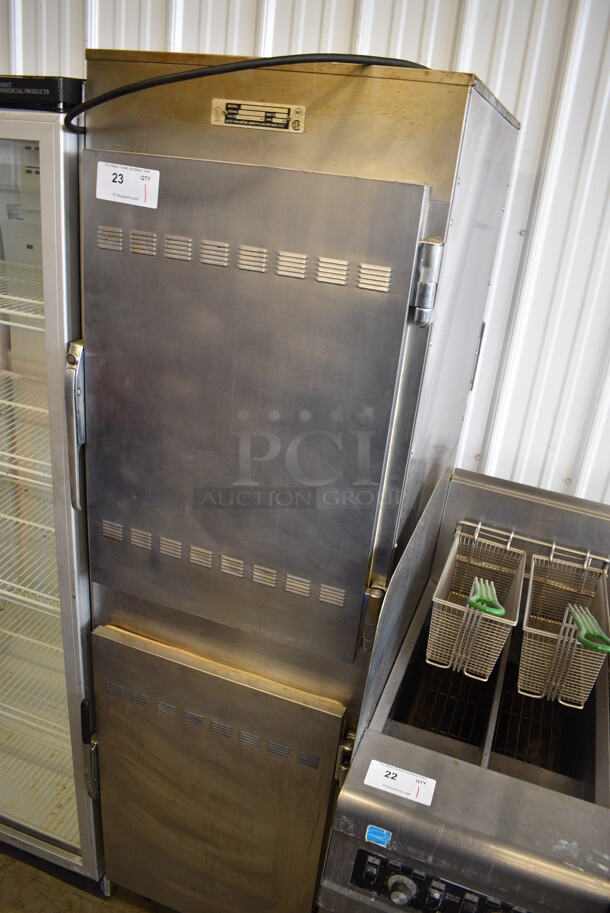 Alto Shaam Model 1000-UPS Stainless Steel Commercial Heated Holding Warming Cabinet on Commercial Casters. 208-240 Volts, 1 Phase. 22x33x74 - Image 3 of 7