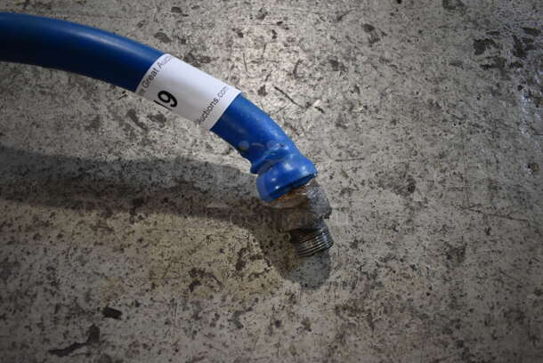 Blue Gas Hose. 42" - Image 2 of 3