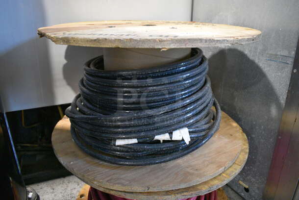 2 Spools of Wire. 23.5x23.5x13. 2 Times Your Bid!  - Image 3 of 4