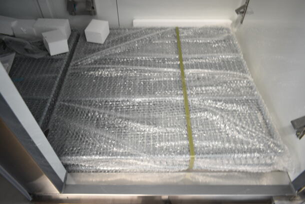 BRAND NEW SCRATCH AND DENT! 2024 Mainstreet 829BMR49F Stainless Steel Commercial 54" Solid Door Reach-In Freezer w/ Poly Coated Racks. 115 Volts, 1 Phase. Tested and Working! - Image 6 of 10