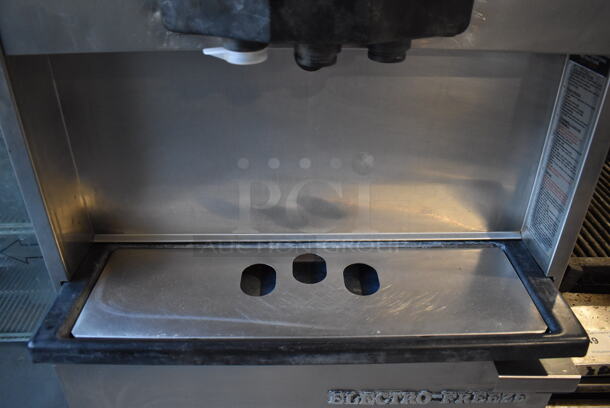 Electro Freeze 30TA-GAB-SS Stainless Steel Commercial Floor Style 2 Flavor w/ Twist Soft Serve Ice Cream Machine on Commercial Casters. 208/230 Volts, 1 Phase. 26x38x68 - Image 4 of 9