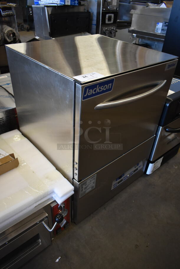 BRAND NEW SCRATCH AND DENT! 2023 Jackson DISHSTAR HT Stainless Steel Commercial Undercounter High Temperature Hi Temp Dishwasher. 208/230 Volts, 1 Phase.  - Image 5 of 6