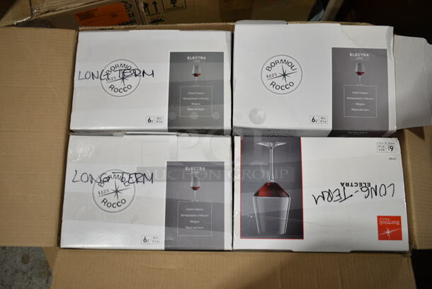 3 Boxes of 24 BRAND NEW IN BOX! Bormioli Rocco Chianti Classico Wine Glasses. 3 Times Your Bid! - Image 3 of 6