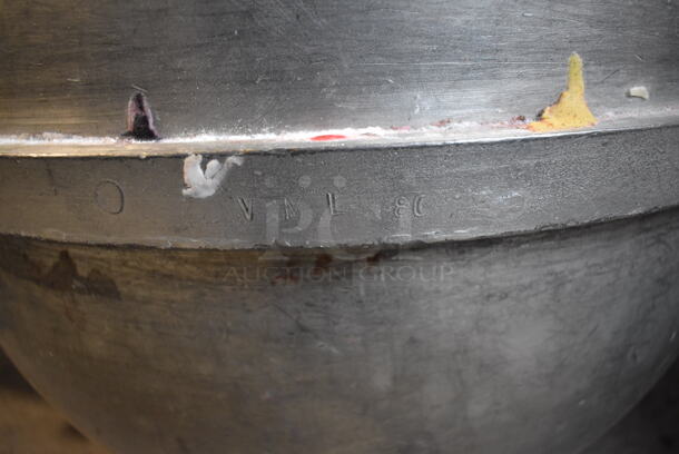 Hobart VML80 Metal Commercial 80 Quart Mixing Bowl. 25.5x21x18.5 - Image 4 of 4