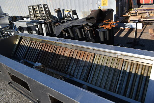 12' Stainless Steel Commercial Return Air Grease Hood w/ Filters. - Image 3 of 6
