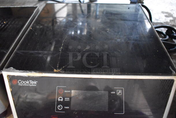 2014 CookTek MC3500G Stainless Steel Commercial Countertop Electric Powered Single Burner Induction Range. 208-240 Volts, 1 Phase. 14x17x5 - Image 4 of 5