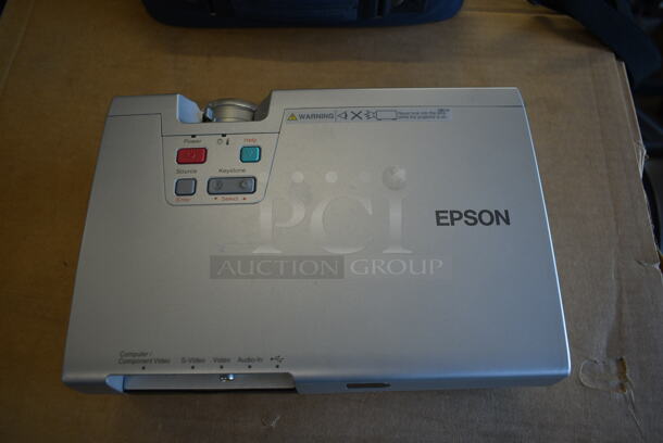 Epson EMP-720 LCD Projector in Bag. 100-240 Volts, 1 Phase.  - Image 6 of 11