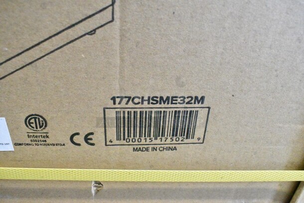 BRAND NEW IN BOX! Avantco 177CHSME32M Stainless Steel Commercial Countertop Electric Powered 32" Cheese Melter. 208/240 Volts. - Image 3 of 3