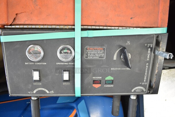 Minuteman MC833470 Metal Commercial Floor Cleaning Machine w/ Chloride Systems AG-18-250 Charger. 115 Volts, 1 Phase.  - Image 6 of 10