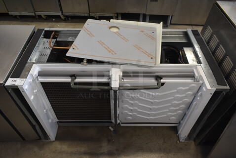 LATE MODEL! 2020 Ice O Matic CIM1446HA4 Stainless Steel Commercial Ice Head. Missing Front Panel. 208-230 Volts, 1 Phase.