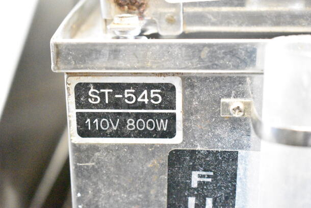ST-545 Stainless Steel Commercial Countertop Heated Display Case Merchandiser. 110 Volts, 1 Phase. Tested and Does Not Power On - Image 6 of 6