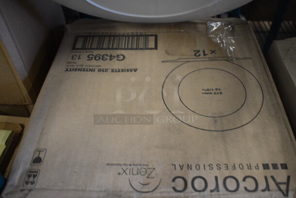 28 BRAND NEW! White Ceramic Plates. 12x12x1. 28 Times Your Bid! - Image 3 of 3