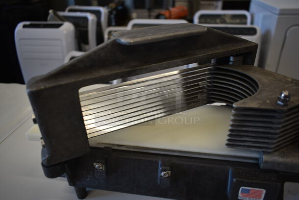 Nemco 555600-1 Metal Commercial Countertop Tomato Slicer.  - Image 5 of 7