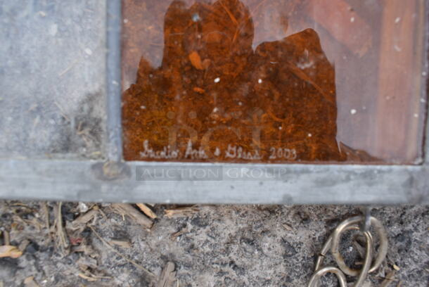 2 Stained Glass Pieces. See Pictures for Cracks. 2 Times Your Bid - Image 4 of 5