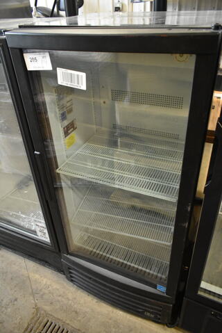 IDW G-10-F334B-HC Metal Commercial Single Door Reach In Cooler Merchandiser. 115 Volts, 1 Phase. Tested and Working!
