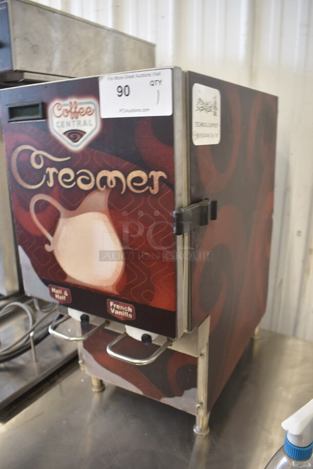 Sure Shot AC 220 Commercial Countertop Milk/Cream Liquid Dispenser On Galvanized Legs. Tested and Working! - Image 3 of 5