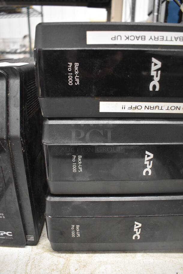 3 APC Back UPS  Pro 1000. 15x4x10. 3 Times Your Bid! - Image 3 of 5