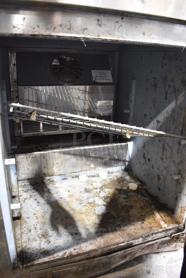 Delfield UC4427N Stainless Steel Commercial Single Door Undercounter Cooler. 115 Volts, 1 Phase. Tested and Powers On But Does Not Get Cold - Image 3 of 4