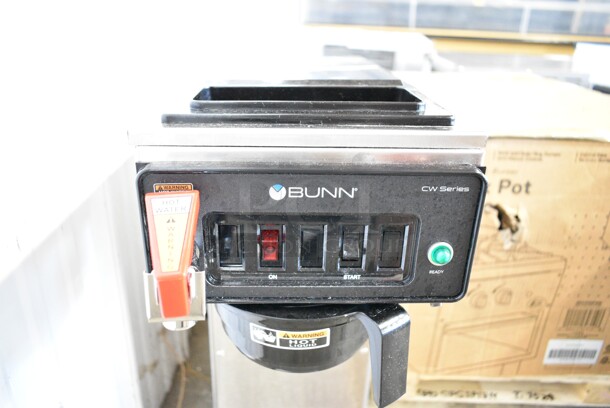 BRAND NEW SCRATCH AND DENT! 2024 Bunn 23001.0006 CWTF15-APS Automatic Airpot Coffee Brewer with Hot Water Faucet. 120 Volts, 1 Phase.  - Image 3 of 9