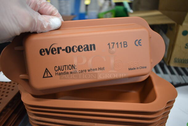 10 Ever-ocean 1711B Orange Silform Single Loaf Baking Pan Liner. 10x4x1.5. 10 Times Your Bid! - Image 4 of 4