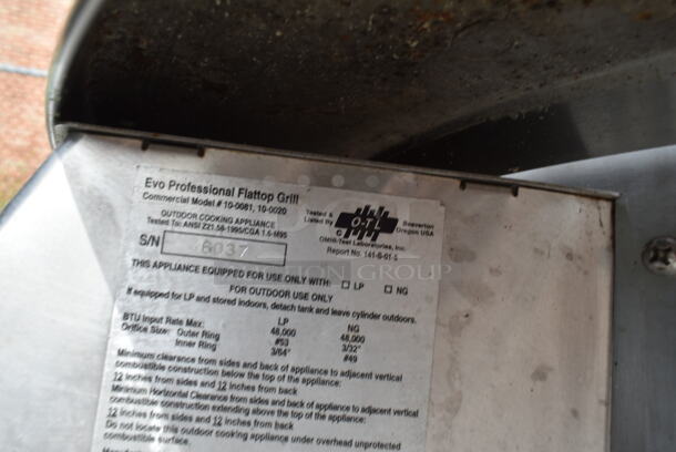 603 Metal Propane Gas Powered Evo Professional Flattop Grill. 48,000 BTU. - Image 2 of 2