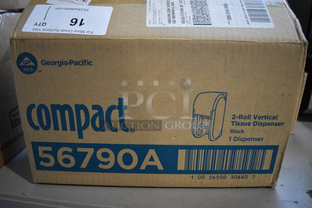 3 BRAND NEW IN BOX! Georgia Pacific Compact Poly Wall Mount Toilet Paper Dispenser. 6.5x7x14. 3 Times Your Bid! - Image 4 of 4