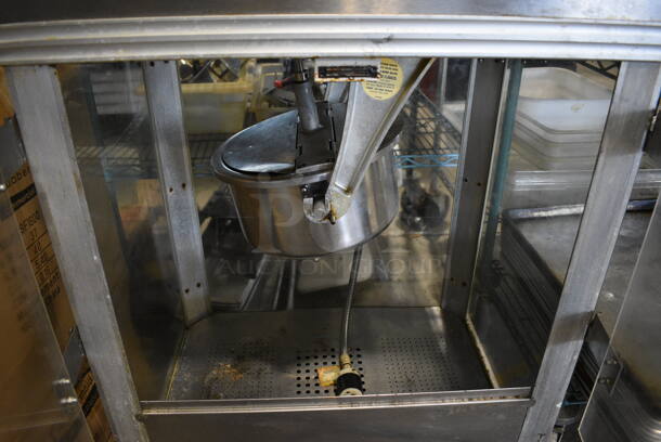 Gold Medal Model 2001ST Metal Commercial Countertop Popcorn Machine Merchandiser. 120 Volts, 1 Phase. 27x20x40.5. Cannot Test Due To Plug Style - Image 5 of 7