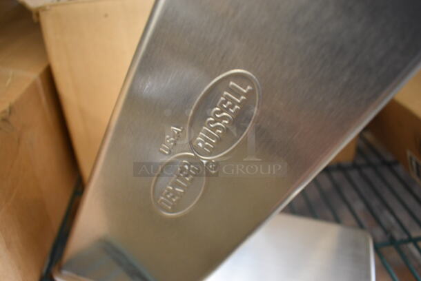 BRAND NEW IN BOX! Dexter Russell Stainless Steel Countertop Knife Holder. 5.5x10x13 - Image 4 of 4