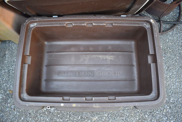 Carlisle NPC160 Brown Poly Food Carrying Catering Case. 24x16x10 - Image 5 of 6