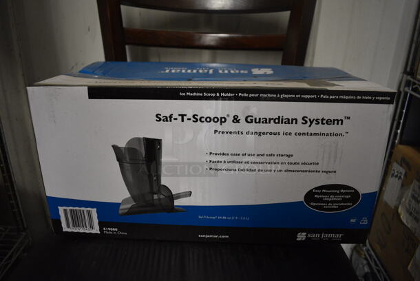 2 BRAND NEW IN BOX! San Jamar Poly Scoop and Guardian System. 2 Times Your Bid!