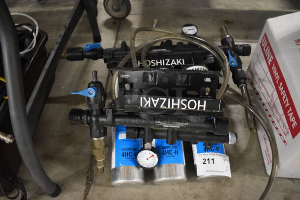 ALL ONE MONEY! Lot of Hoshizaki 4HC-H Water Filtration System w/ Extra Top Piece. 20x6x19 - Image 3 of 5