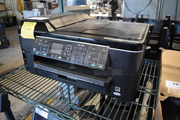 Epson C441A WF-7510 Countertop Scanner Copier Printer Fax Machine. 22x19x12 - Image 3 of 6