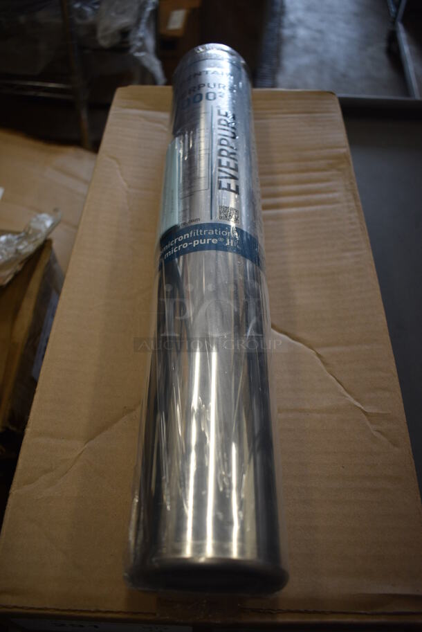 4 BRAND NEW IN BOX! Everpure Pentair i2000 Water Filtration System Cartridges. 3x3x21. 4 Times Your Bid!