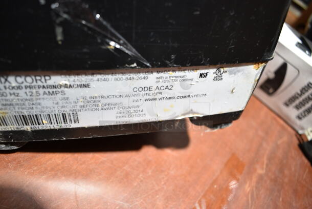 ALL ONE MONEY! Lot of Vitamix Blender w/ 2 Pitchers, Bowls Table and Large Tray - Image 4 of 10