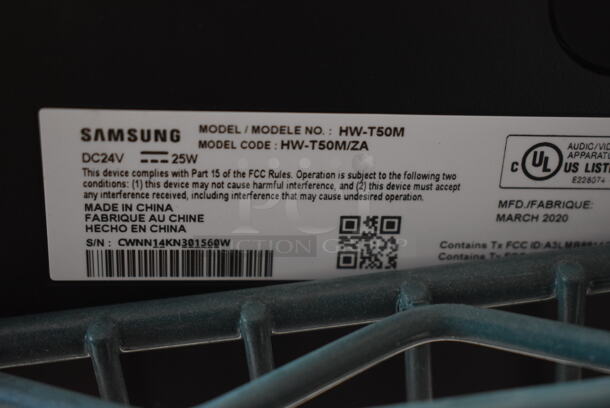 2 Samsung HW-T50M Sound Bars. 34x3x2. 2 Times Your Bid! - Image 4 of 4
