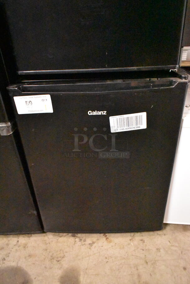 Galanz GL27BK Metal Mini Cooler. 115 Volts, 1 Phase. Tested and Powers On But Does Not Get Cold
 - Image 1 of 5