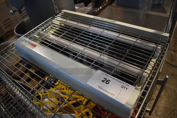 PestWest Mantis 1x2 Metal Bug Zapper. 120 Volts, 1 Phase. 19x3x12. Tested and Working! - Image 2 of 5