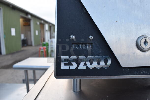 2013 Ecolab ES-2000 Stainless Steel Commercial Straight Pass Through Dishwasher. Goes GREAT w/ Lots 260 and 271! 115 Volts, 1 Phase. 30x30x67 - Image 4 of 9