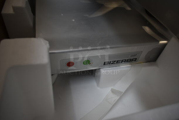 2013 Bizerba GSP H Stainless Steel Commercial Countertop Meat Slicer. 120 Volts, 1 Phase. Tested and Working! - Image 4 of 4