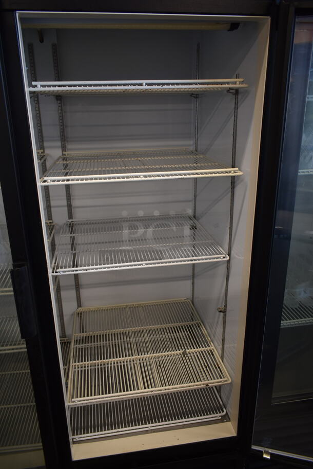 Beverage Air MT49 Metal Commercial 2 Door Reach In Cooler Merchandiser w/ Poly Coated Racks. 115 Volts, 1 Phase. Tested and Does Not Power On - Image 7 of 8