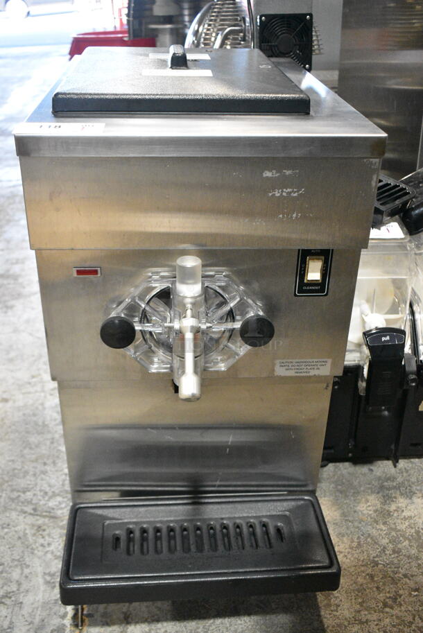 SaniServ A7081H Stainless Steel Commercial Air Cooled Single Flavor Ice Cream Machine. 115 Volts, 1 Phase.  - Image 1 of 6