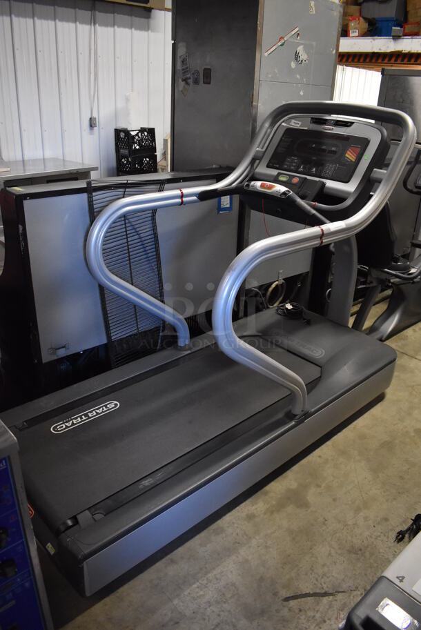Startrac Metal Commercial Floor Style Treadmill. 36x80x62. Tested and Working! - Image 1 of 6