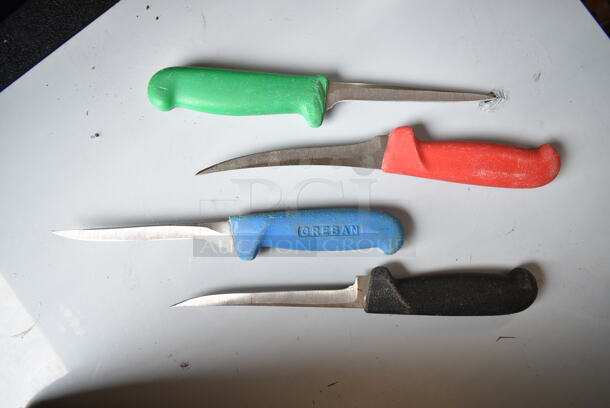 65 SHARPENED Stainless Steel Knives Including Boning/Fillet Knives. 65 Times Your Bid!  - Image 4 of 5