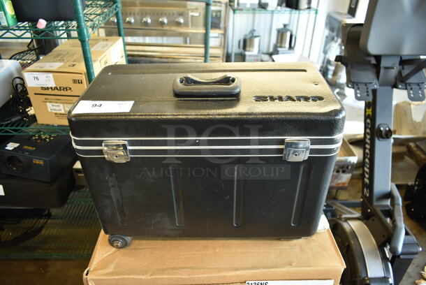 Sharp PG-D100U LCD Projector in Hard Case. 120 Volts, 1 Phase. - Image 2 of 12
