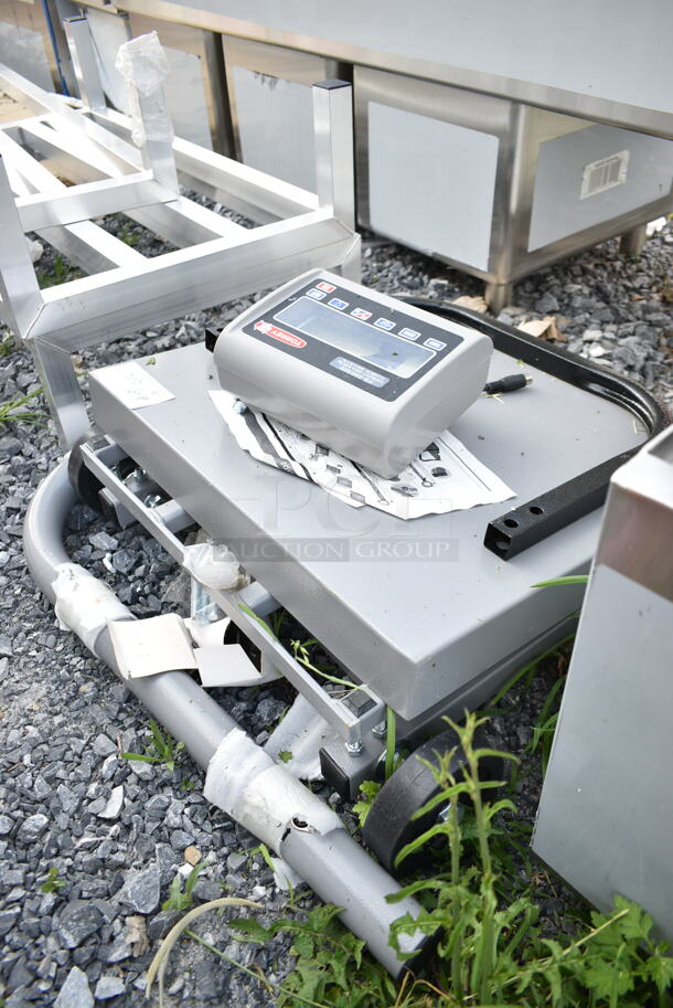 BRAND NEW SCRATCH AND DENT! Torrey F8-250/500 500 lb. Digital Receiving Scale with Tower Display, Legal for Trade - Image 4 of 5